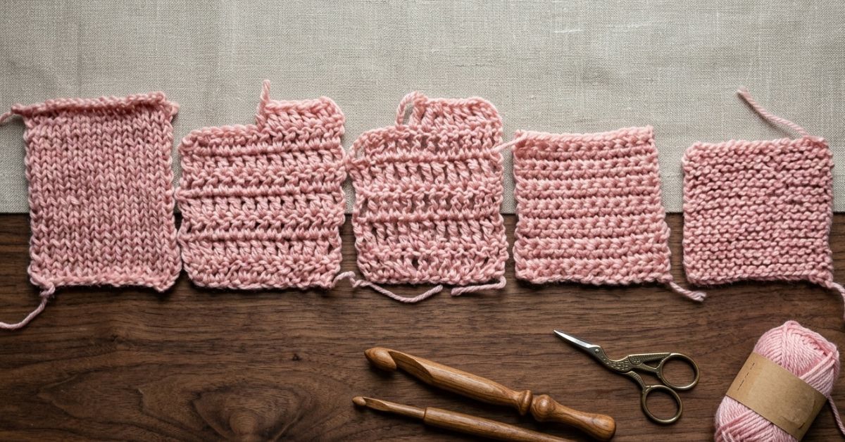 Does Crochet or Knit use more Yarn This 4 Inch Test Changes Everything