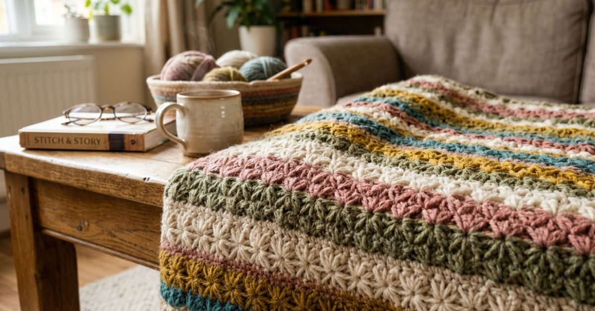 Crochet star stitch tutorial create a gorgeous vintage pattern with this easy guide
