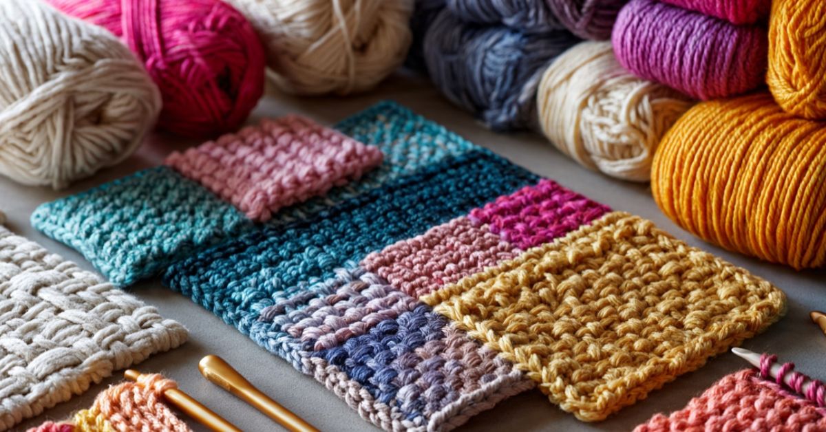Crochet stitches guide a complete overview of basic and advanced loops for creators