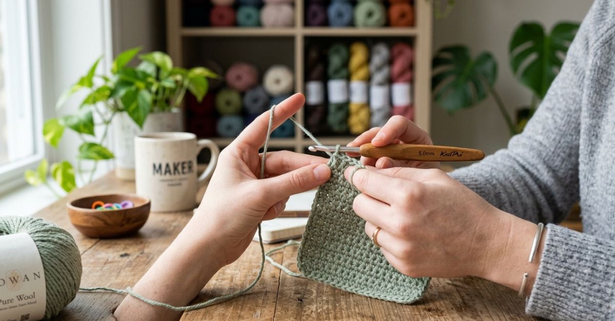 Easy crochet stitches for beginners simple patterns to practice your tension and flow