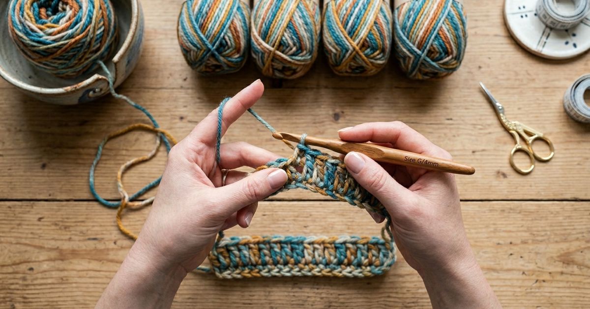 Foundation double crochet tutorial a seamless way to create your first row quickly