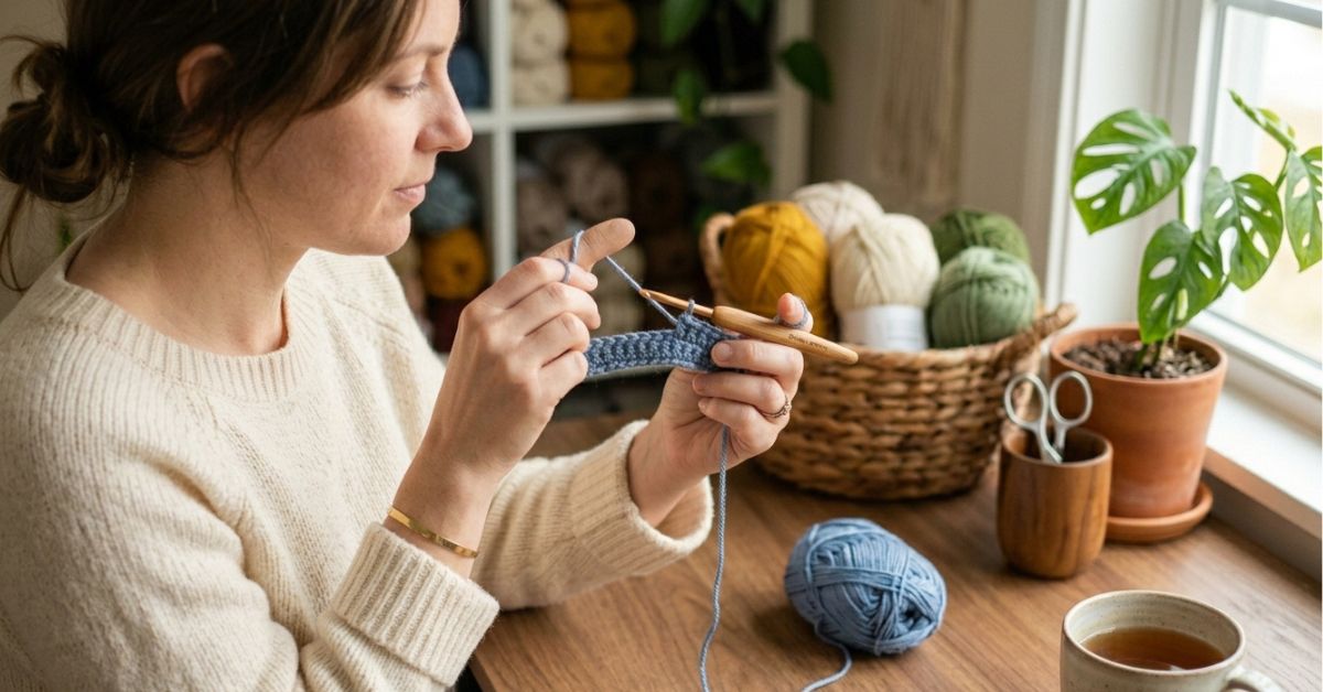 Foundation single crochet tutorial skip the chain row with this brilliant technique