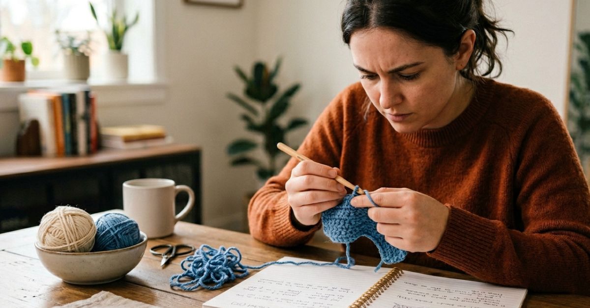 How hard is it to crochet a realistic breakdown of the learning curve for beginners