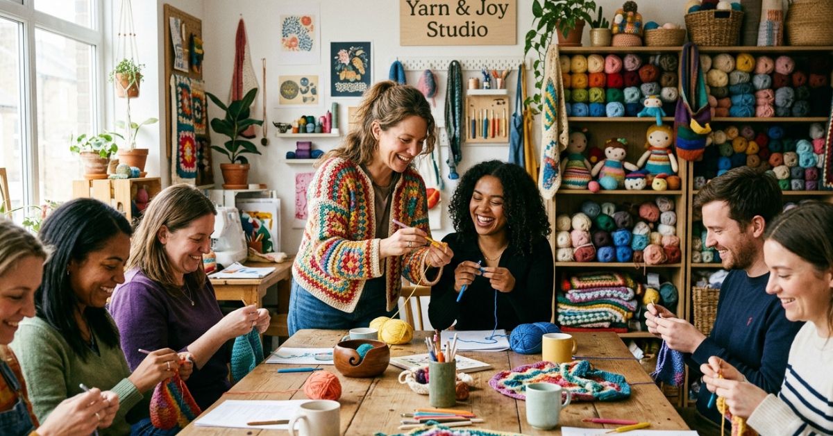 Teaching crochet how to turn your favorite hobby into a successful and fun local class
