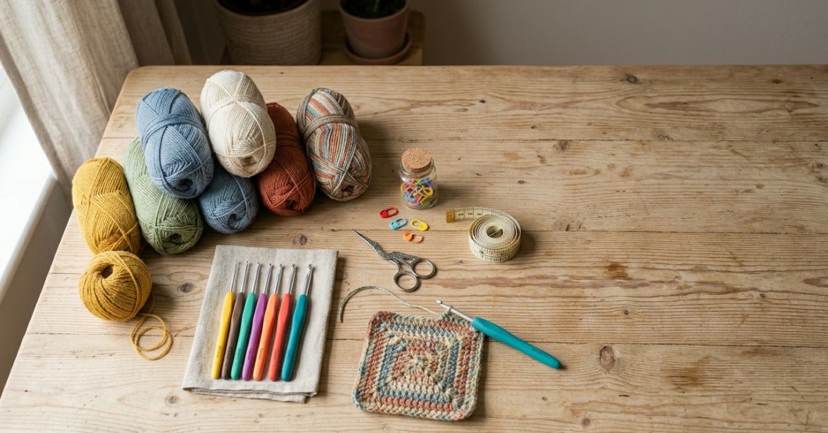 What do I need to start crocheting the essential supplies checklist for every beginner