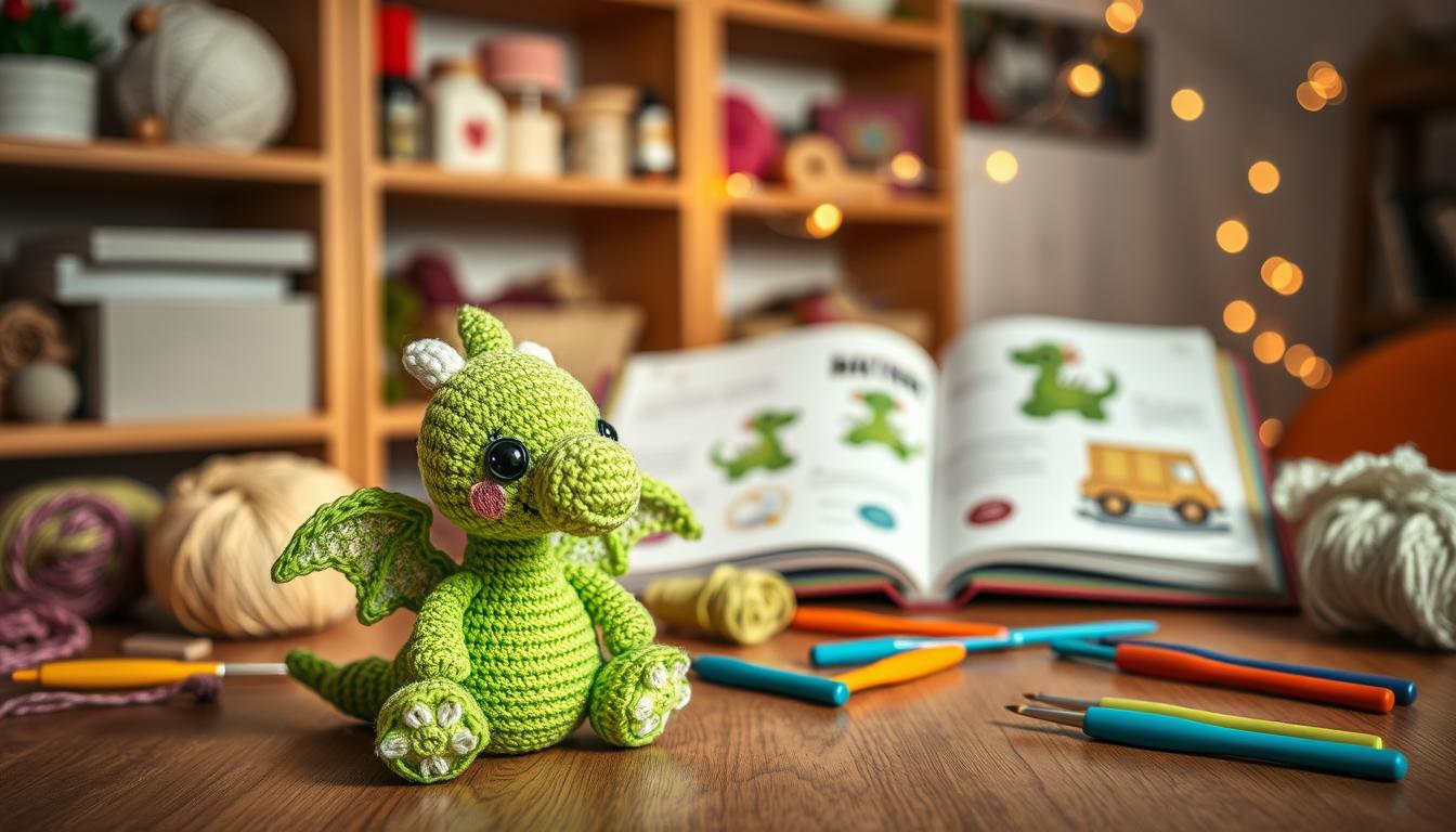 crochet baby dragon tutorial