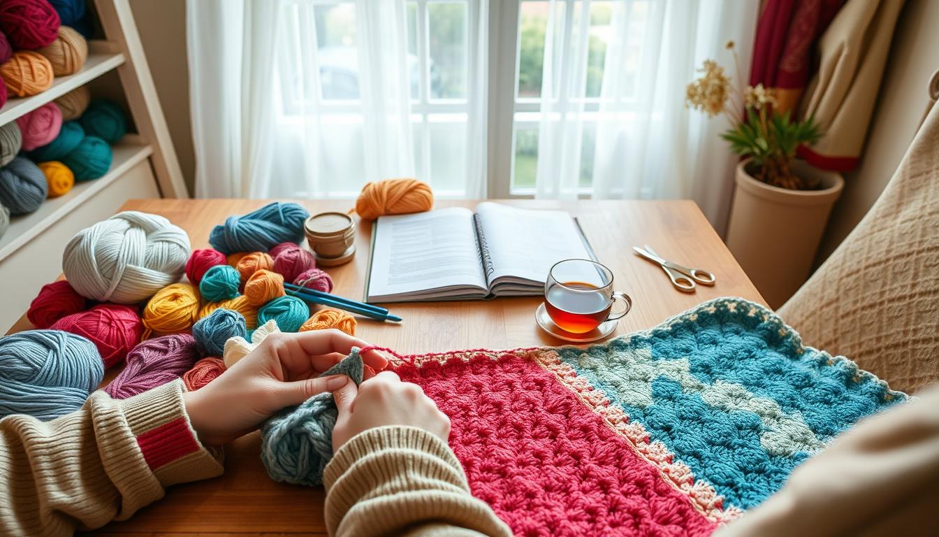 crochet blanket tutorial