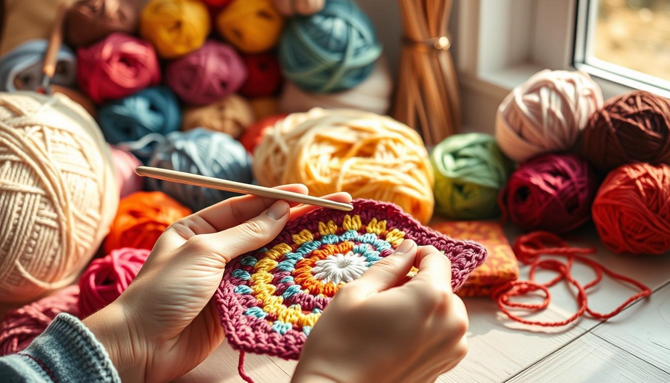 crochet granny square tutorial