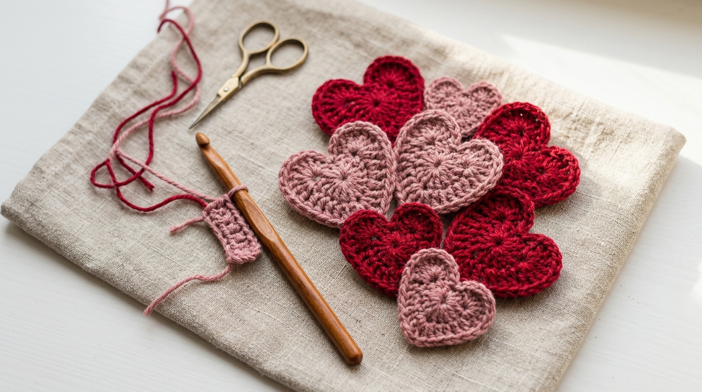 Crochet heart pattern tutorial: the ultimate guide for adding romance to your creations