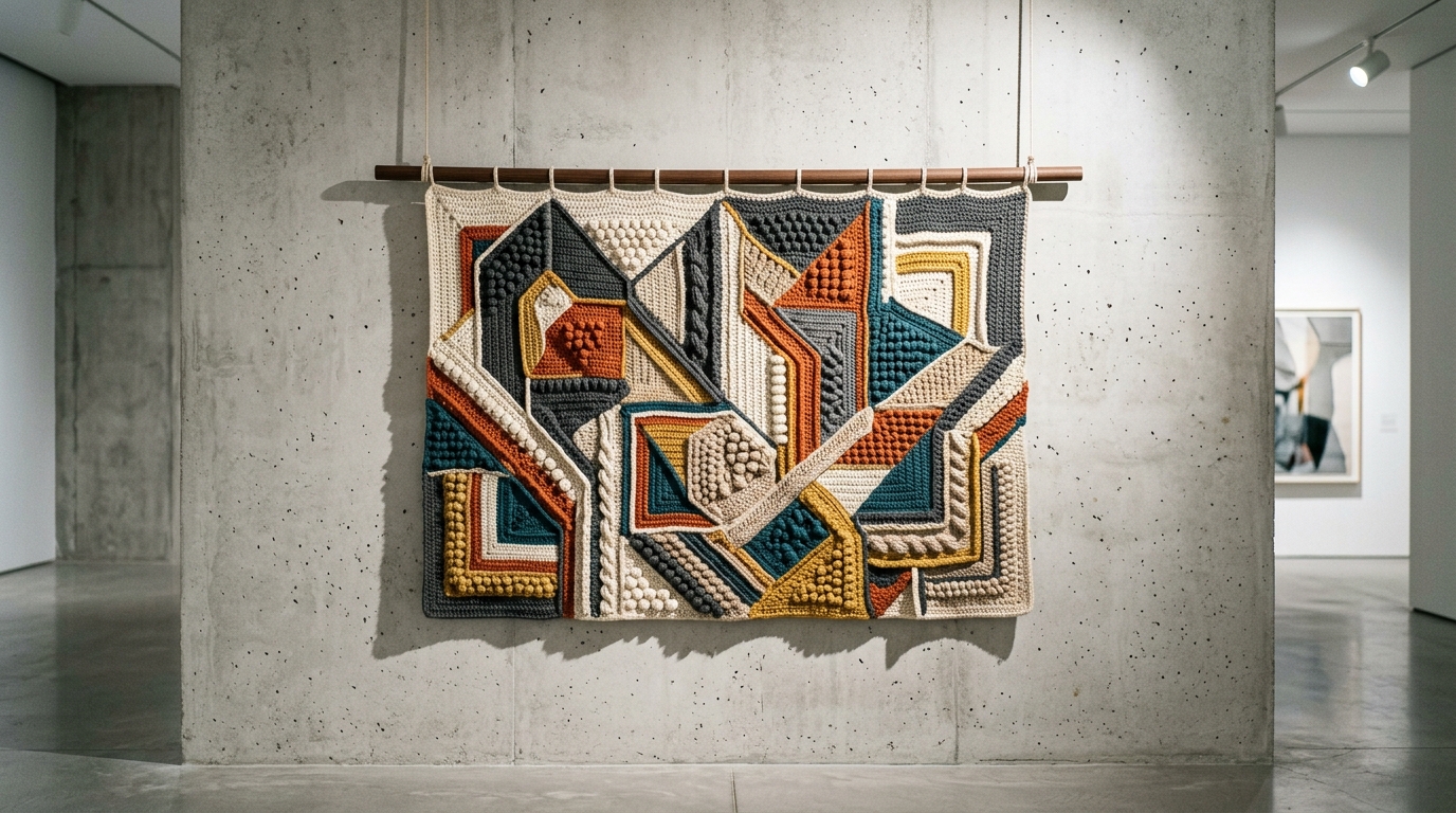 Crochet design patterns: innovative concepts to transform simple yarn into modern art now
