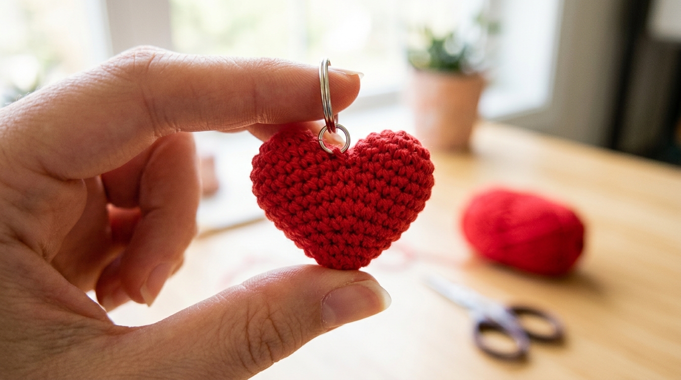 Crochet heart pattern tutorial: how to make a perfect love token in just five minutes