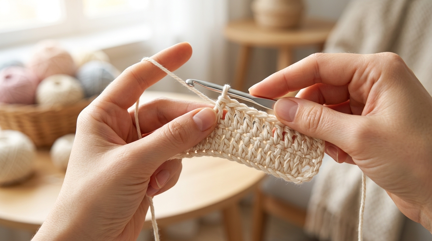 Double crochet stitch: master this fundamental technique to speed up your projects today