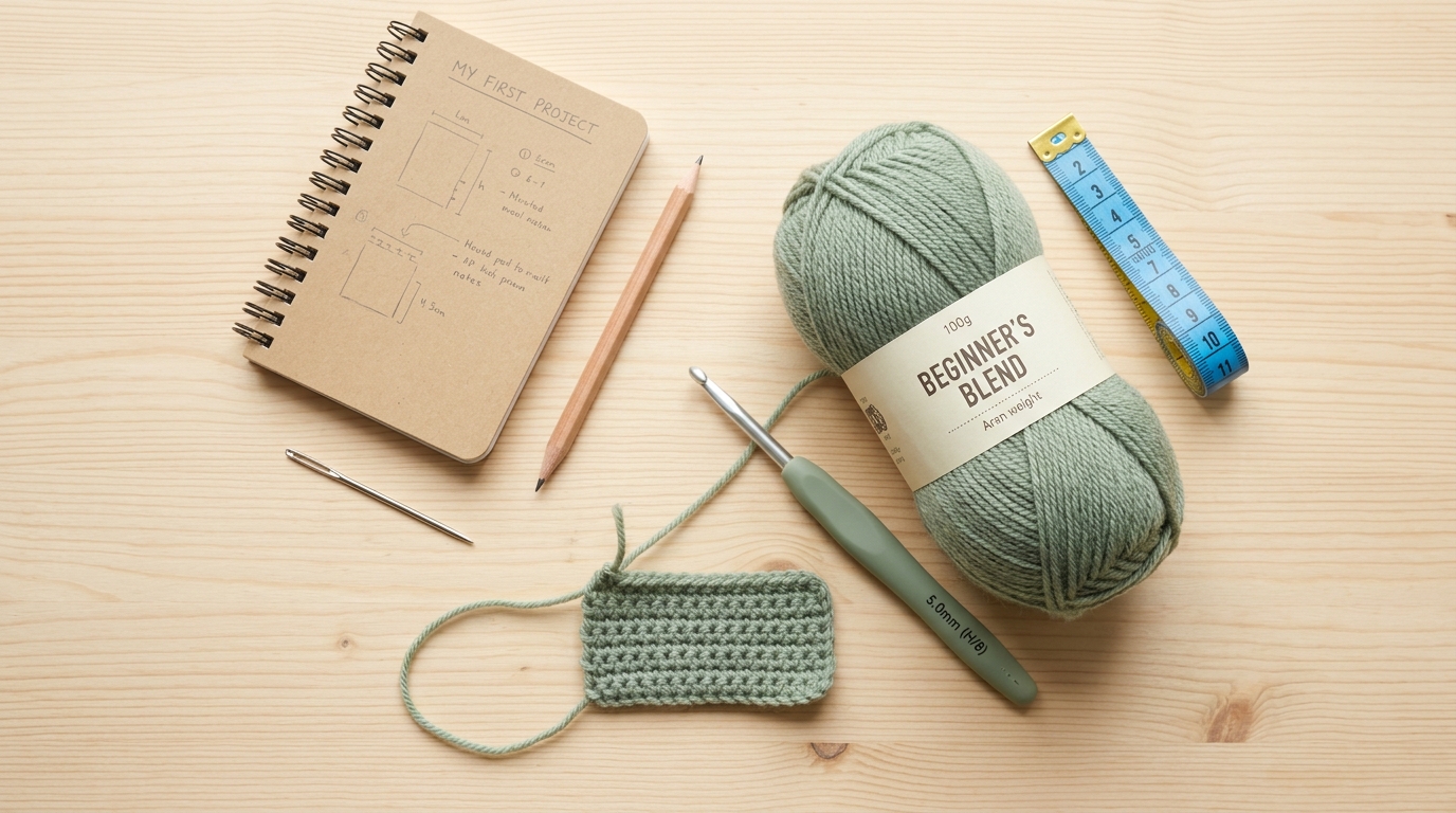 Crochet beginners guide: everything you need to know to start your first project now