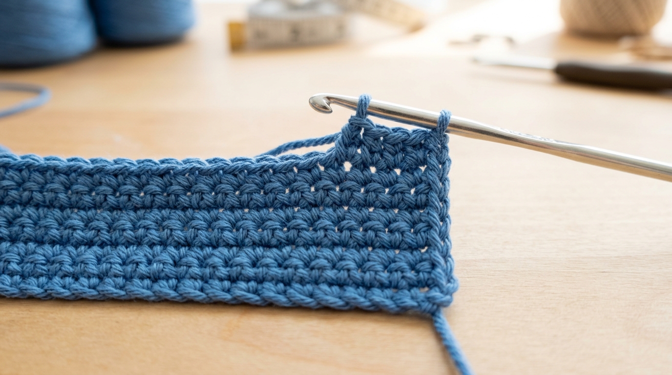 How to start a new line in crochet: the secret to turning your work and straight edges