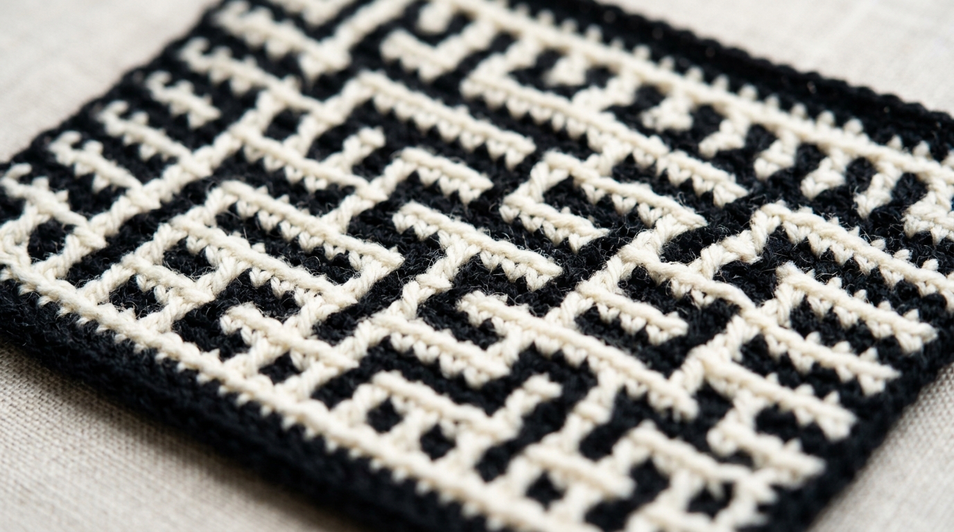 Mosaic crochet tutorial: master the neat interlocking color technique without complex yarn