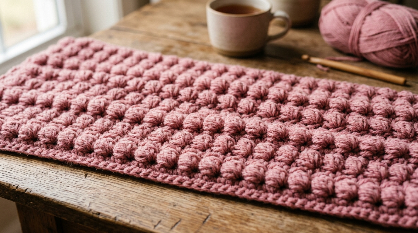Crochet puff stitch tutorial: add amazing dimension and soft texture to your projects now