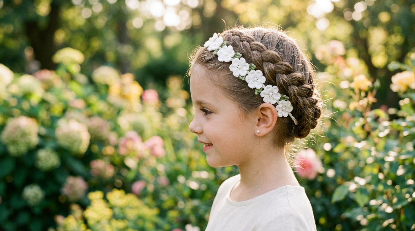 Crochet hair tutorial: beautiful and creative ways to make handmade headbands and clips