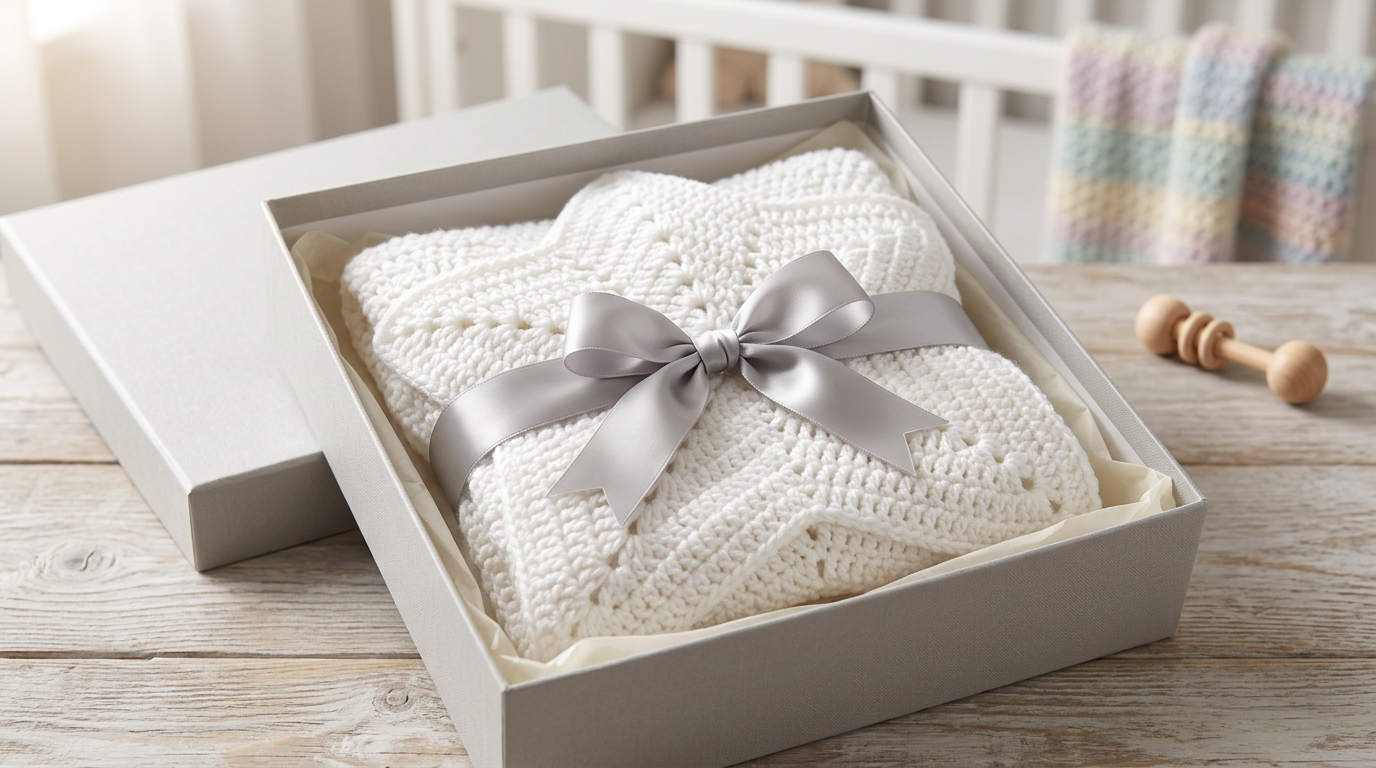 Crochet star blanket tutorial: create a beautiful stitch pattern for your next baby gift