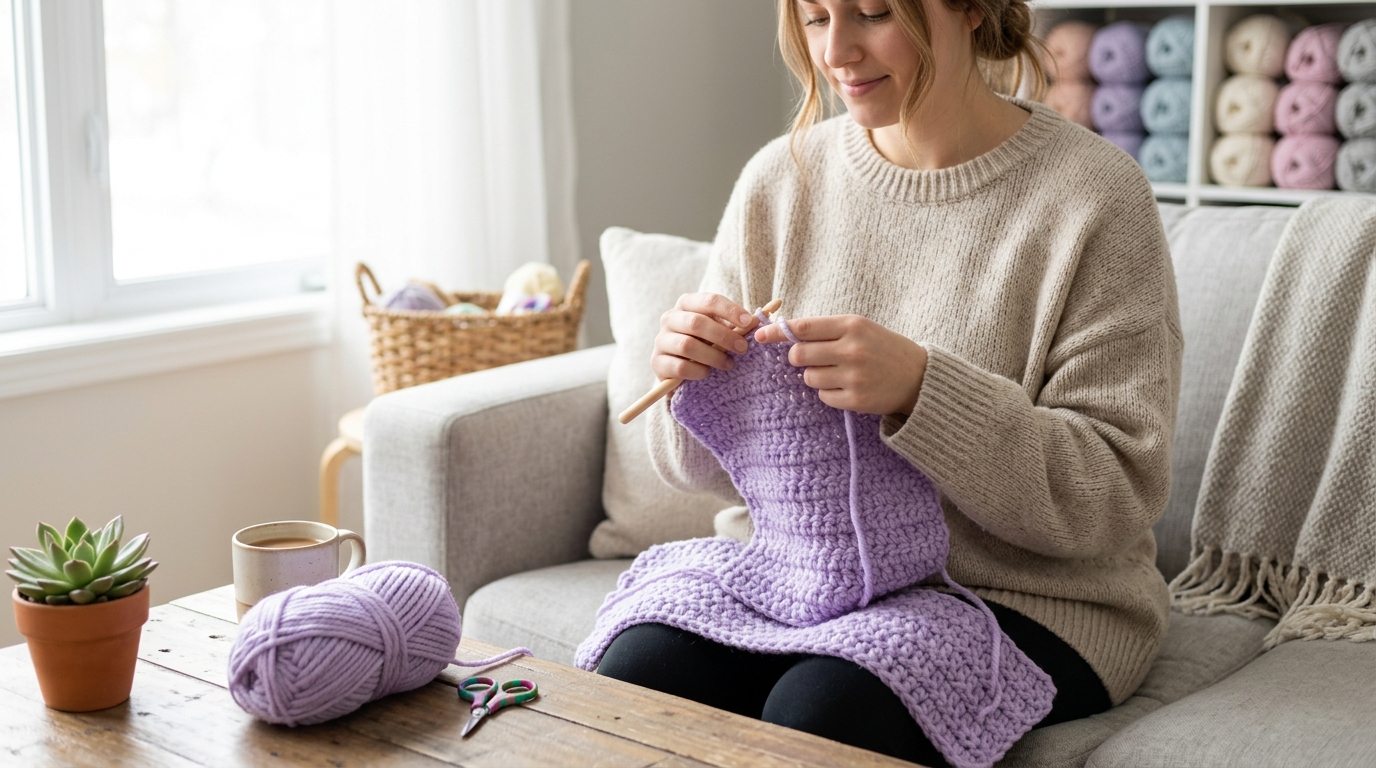 Simple crochet patterns for beginners: zero-stress designs to build your skills quickly