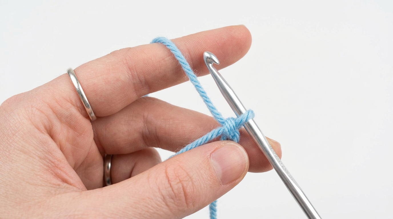 How to crochet step by step with pictures: visual guide to making perfect basic stitches