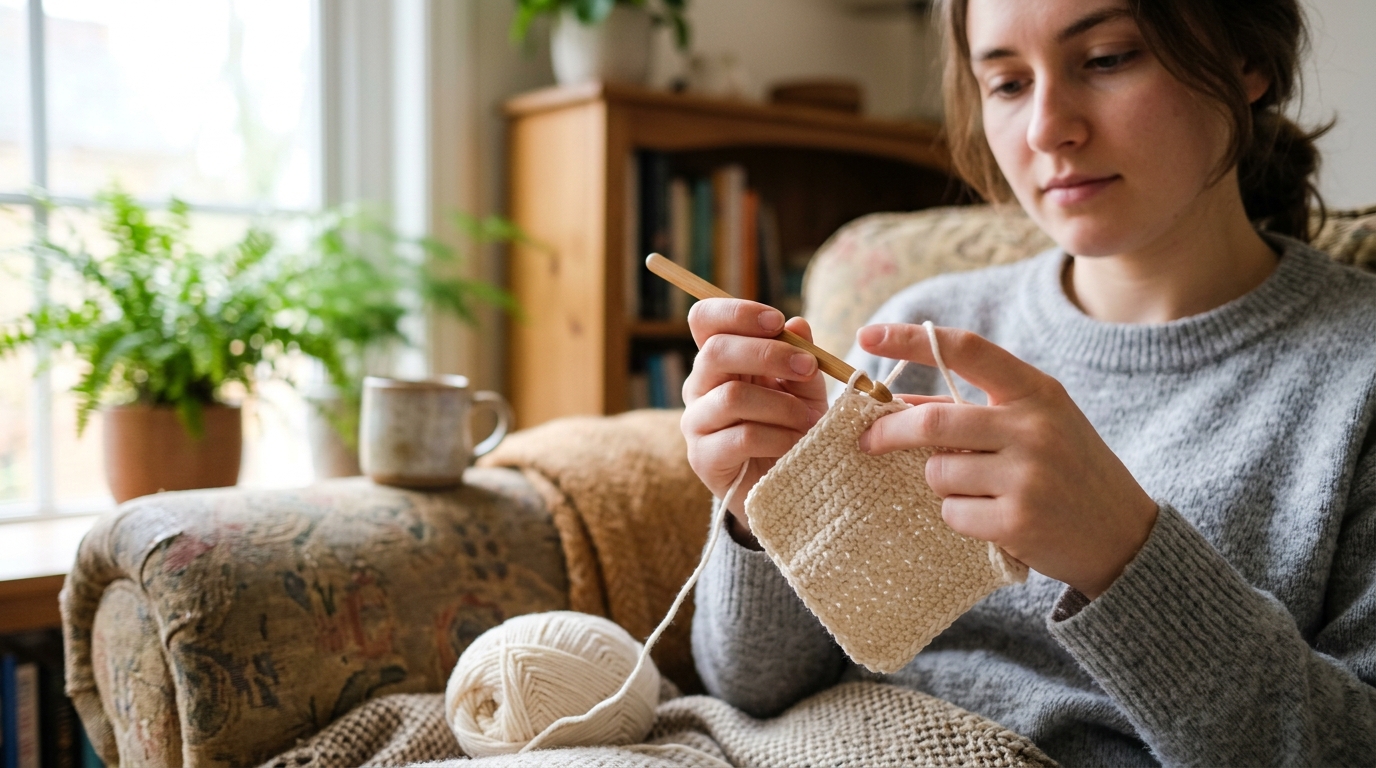 How to crochet for beginners step by step: clear instructions for your very first project